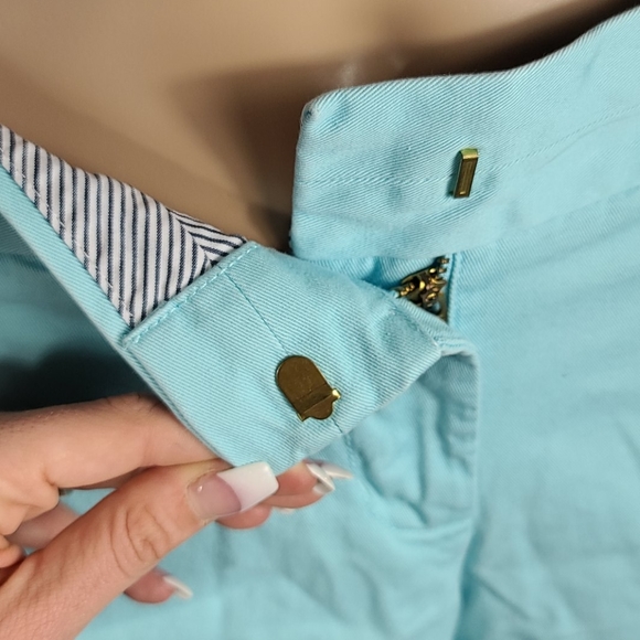 J. Crew | Cotton Candy Blue Chino Broken In Shorts - Picture 7 of 10